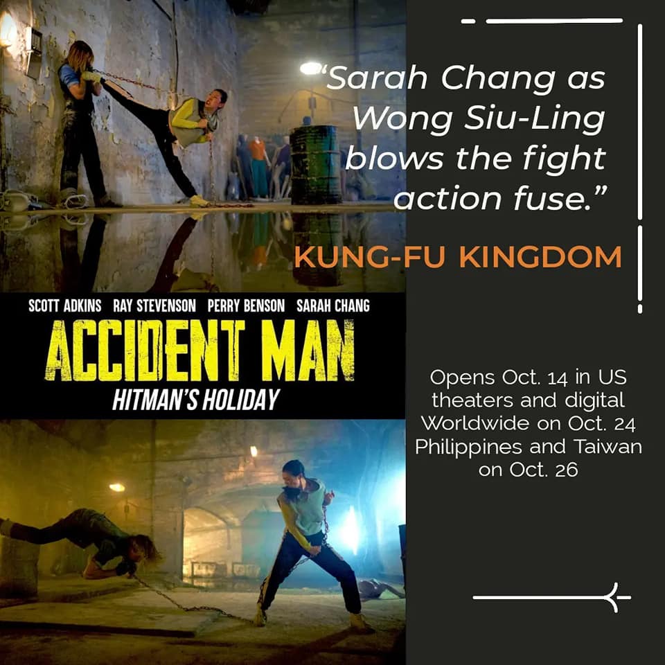 Sarah Chang as Wong Siu-Ling blows the fight action fuse